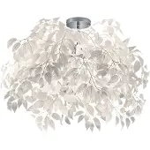 TRIO REALITY LEAVY - Plafondlamp - Chroom - excl. 3x E14 4,9 W -