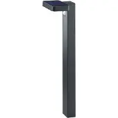 TRIO REALITY ESQUEL - Paalverlichting - Antraciet - incl. 1x SMD 4,5W - Bewegingssensor - Solar - Zonne energie - Snoerloos - Buitenverlichting - IP44