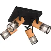 TRIO 4-lichts opbouwspot Tosh