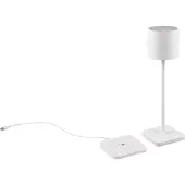 TRIO Oplaadbare tafellamp Fernandez wit