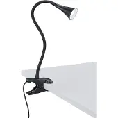 RL LIVE YOUR LIGHT REALITY VIPER - Klemlicht - Zwart - incl. 1x SMD 3W - Snoerschakelaar - Flexibel - Klemlamp