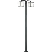 TRIO Tuinlamp Cubango 2-lichts antraciet