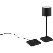 TRIO Buitenlamp Fernandez Mat Zwart Oplaadbaar