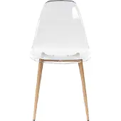 Beliani TAKILMA - Set van 4 stoelen - Transparant - Synthetisch materiaal