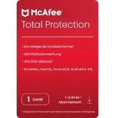 McAfee Total Protection | Jaarabonnement | Voor 1 Apparaat