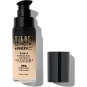 Milani Teint Foundation Conceal & Perfect 2-in-1 Foundation & Concealer Nr.00A Porcelain 30 ml