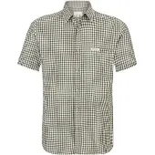 Stockerpoint Klederdracht overhemd 'Renko' groen / wit