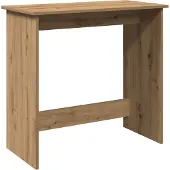 vidaXL Bureau 80x40x75 cm bewerkt hout artisanaal eikenkleurig