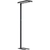 LEDmaxx LED vloerlamp zwart Lara Up&Down 80W dimbaar UGR<17 | Geen fitting | Koel Wit | 80 watt