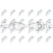 NTY NPW-RE-087 Aandrijfas
