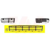 VAN WEZEL 5888590 Ventilatiegrille, bumper