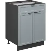 Vicco Fame-Line Keukenonderkast – 60 cm met lade, zonder werkblad Licht blauw-grijs