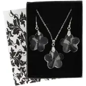 Ruben Robijn Feng shui bloem hanger / oorbellen set