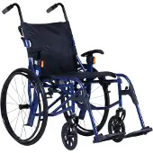 Excel Rolstoel Ultra Light 9.9 Blauw 22 inch