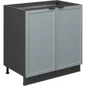 Vicco Fame-Line Wastafelkast – 80 cm met legplank, zonder werkblad Licht blauw-grijs