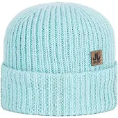 Jail Jam Utec Beanie - Luxe Muts - Aqua - Lurex Details