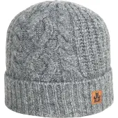 Jail Jam Golden Gate Beanie met Vlecht en Opgerolde Rand