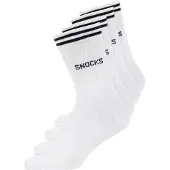 Snocks Sportsokken zwart / wit