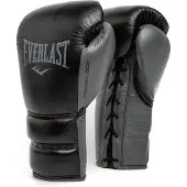 Everlast Powerlock 2 Pro Lace Training Gloves Zwart 16 oz