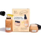 UpCircle Caffeinated Skincare Duo - Serum + Eye Cream - Veganistisch - Donkere Kringen Reducerend - Fijne Lijntjes Verzachtend - Huidverzorging