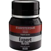 Amsterdam Expert Series Acrylverf Pot 400 ml - Ivoorzwart 701