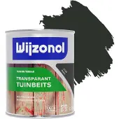 Wijzonol Transparant Tuinbeits - 3165 Zwart - 0,75L