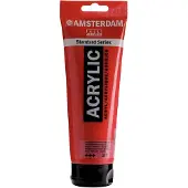 Amsterdam Standard Series Acrylverf Tube 250 ml - Transparantrood Middel 317