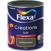 Flexa Creations binnenlak factory green hoogglans 750 ml
