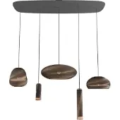 Think Paper Hanglamp Baggy 290 Ø 29 cm bruin