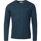 Vaude - Essential L/S T-Shirt - Sportshirt 3XL, blauw