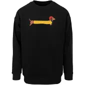 Merchcode Sweatshirt 'Christmas Dog' gemengde kleuren / zwart