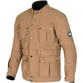Merlin Burslem Eco Gelamineerde Sand Textiele Motorjas Maat L