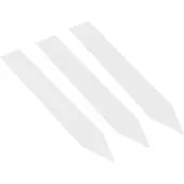 Combicraft PVC steeketiketten 20x120mm wit 600 micron - 50 stuks