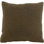 J-Line Kussen Teddy Polyester Groen