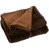 J-Line Plaid cutie polyester dark brown