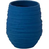 J-Line Vaas Fiesta Keramiek Blauw Small