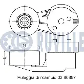 RUVILLE 915837 Stabilisatorstang