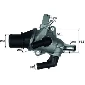 MAHLE ORIGINAL TI 158 83 Thermostaat, koelvloeistof
