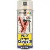 Motip industrial acryllak hoogglans RAL 9002 grijswit - 400 ml