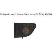 BLIC 0144717 Ventilatiegrille, bumper