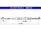 Ate 24.3727-0132.2 Handremkabel