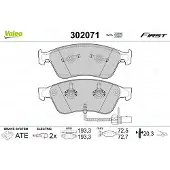 Valeo 302071 Remblokken