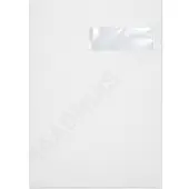 Raadhuis akte envelop C4 - 229x324mm - wit - met plakstrip - venster rechts - 250 stuks - RD-303595