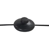 Beliani LENNON - Staande lamp - Zwart - Metaal