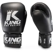 King Pro Boxing Bokshandschoenen - BGVL 3 - Zwart / Wit 16 oz