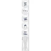 Legend Golfballen Gift 5 Golfballen Happy New Year Set Inclusief Tees