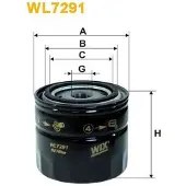 WIX FILTERS WL7291 Oliefilter