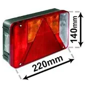 VAN WEZEL 9902926 Achterlicht