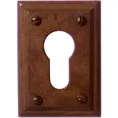 HDD pro Cilinderplaatje Carre Roest