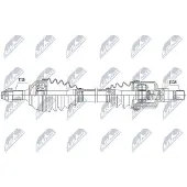 NTY NPW-CT-109 Aandrijfas